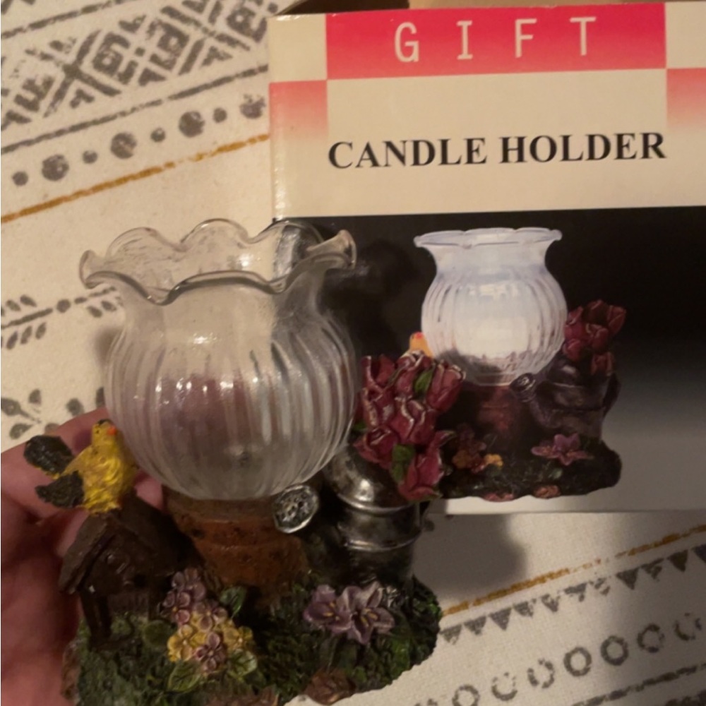 Vintage candle holder